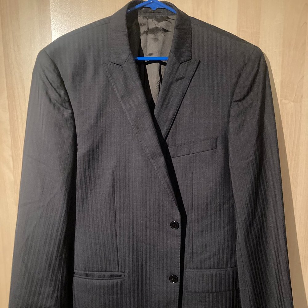 Versace Collection Navy Blue Suit Jacket Pants